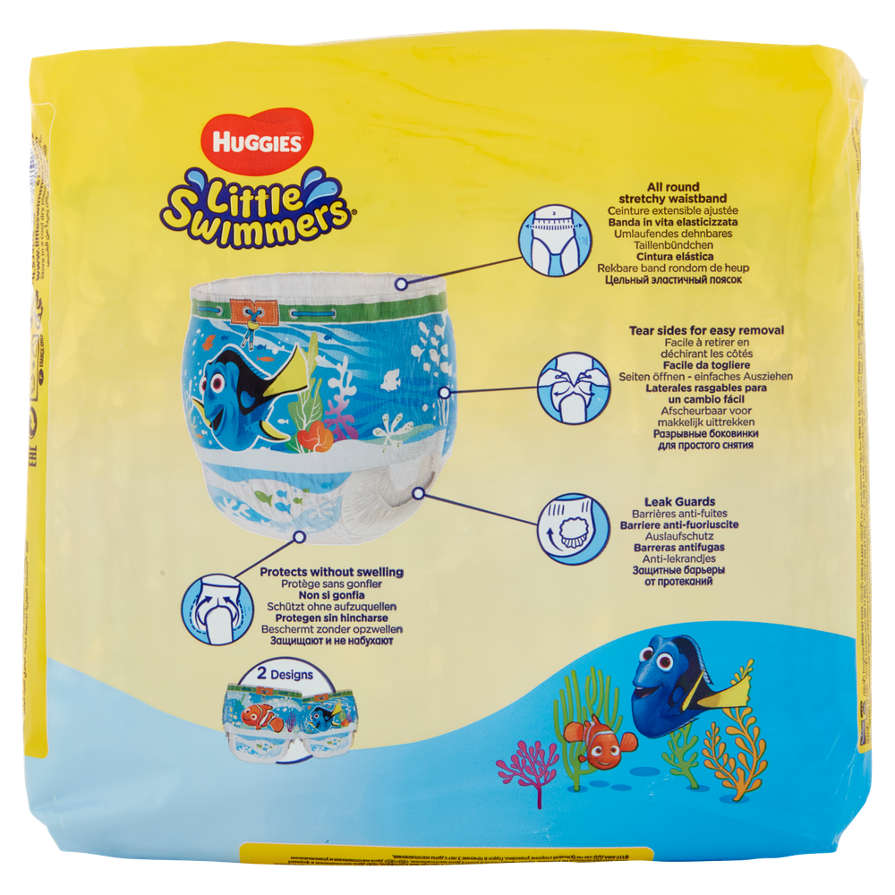 Pannolini Huggies Swimmers Taglia 3-4 - Foto 3