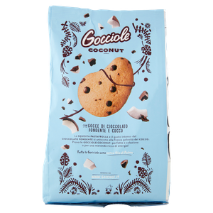 Biscotti Gocciole Coconut Con Cioccolato Fondente E Cocco Pavesi - Foto 3
