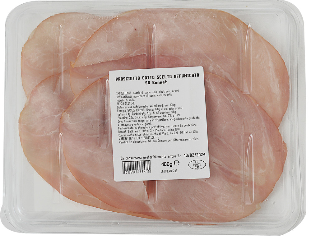 Prosciutto Cotto Praga Selezione Gourmet Bennet - Foto 3