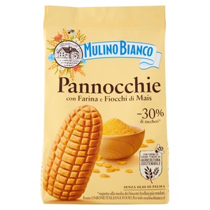 Biscotti Frollini Pannocchie Farina E Fiocchi Di Mais Mulino Bianco - Foto 1