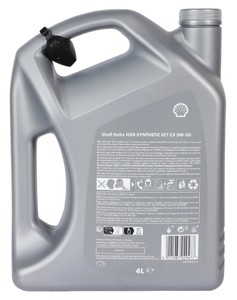 Olio Shell Helix Hx8 Synt Ect 5w30 C3 4l - Foto 3
