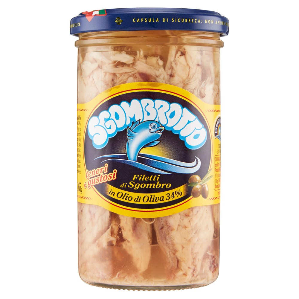 Filetti Di Sgombro Sgombrotto In Olio Di Oliva L'isola D'oro - Foto 1