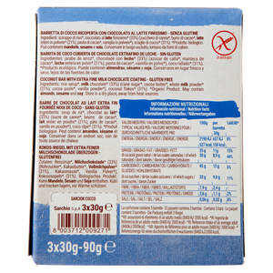 Barrette Sarciok Cocco E Latte Senza Glutine Sarchio - Foto 3