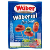 Wuberini Di Puro Suino Mini Wurstel Per Coktail E Aperitivi Wuber