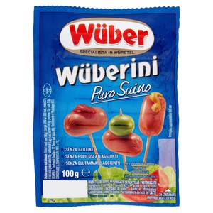 Wuberini Di Puro Suino Mini Wurstel Per Coktail E Aperitivi Wuber - Foto 1