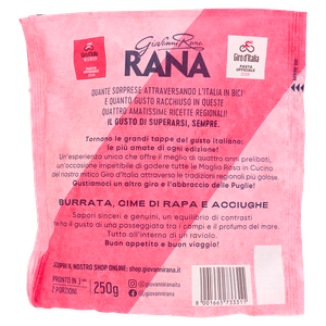 Giovanni Rana Giro D'italia Ravioli Con Burrata Cime Di Rapa Acciughe - Foto 3