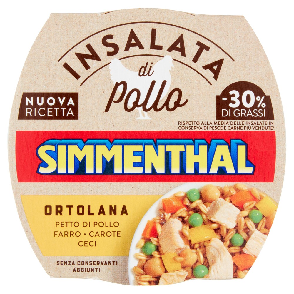 Insalata Ortolana Di Pollo, Farro E Verdure Simmenthal - Foto 1