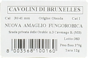 Cavolini Di Bruxelles In Vaschetta - Foto 2