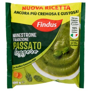 Minestrone Tradizione Passato Verdure 100% Italiane Igp Dop Findus - Foto 1