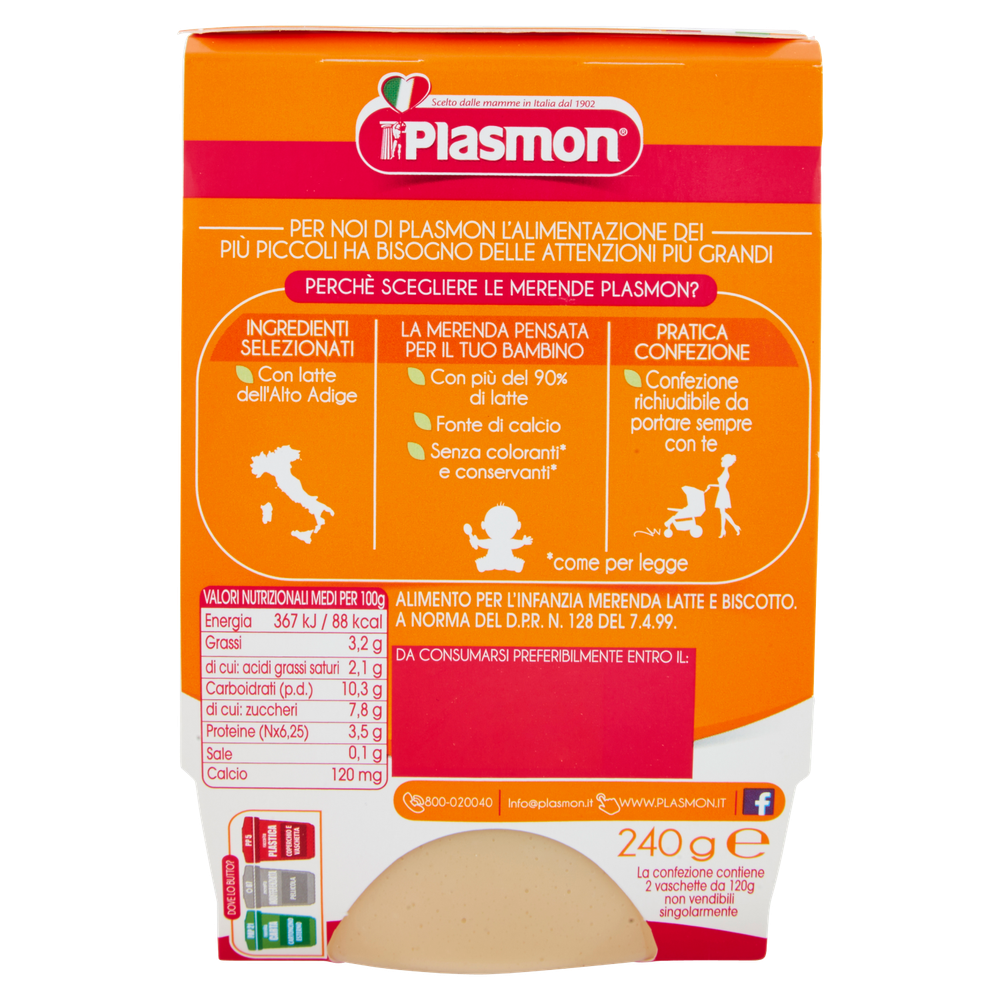 Merenda Latte E Biscotto Plasmon - Foto 3