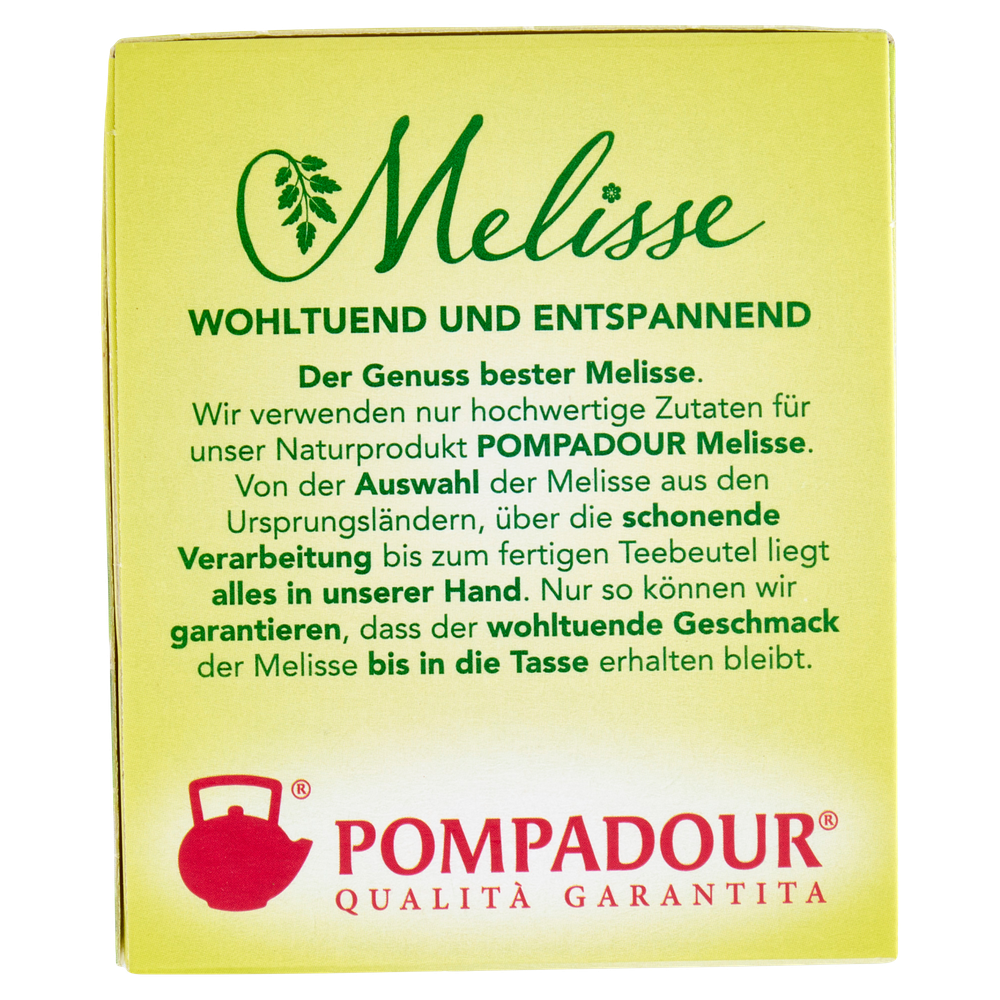 Infuso Alla Melissa Con Verbena Rilassante 20x1,8g Bustine Pompadour - Foto 2
