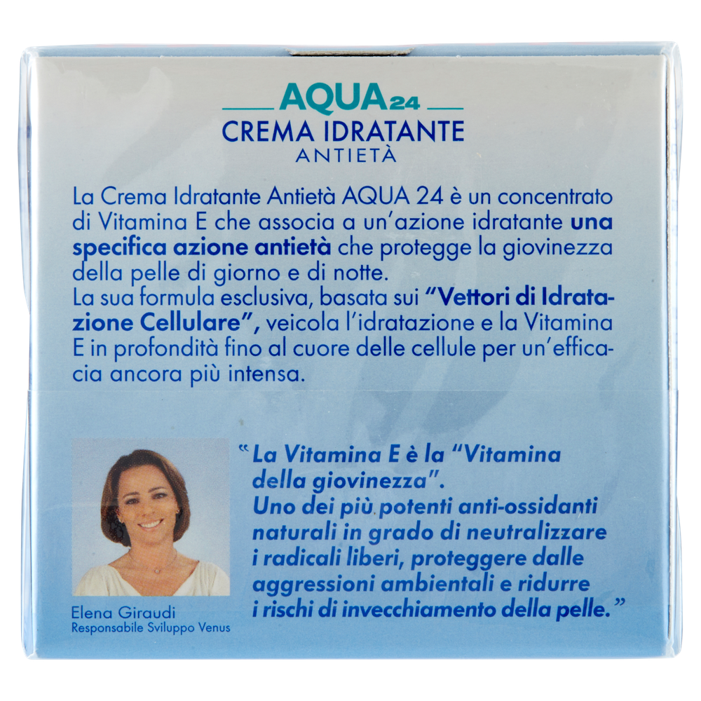Crema Idratante Venus Aqua Antietà Vitamina E