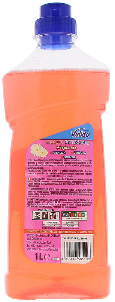 Detergente Per Superfici Dure A Base Alcoolica Valido - Foto 2