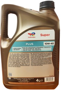 Olio Lubrificante Per Auto 10w40 4l Super Plus Total - Foto 2