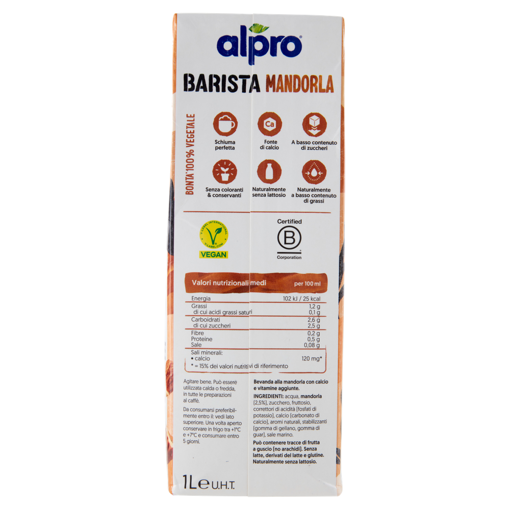 Bevanda 100% Vegetale Alla Mandorla Alpro Barista - Foto 3