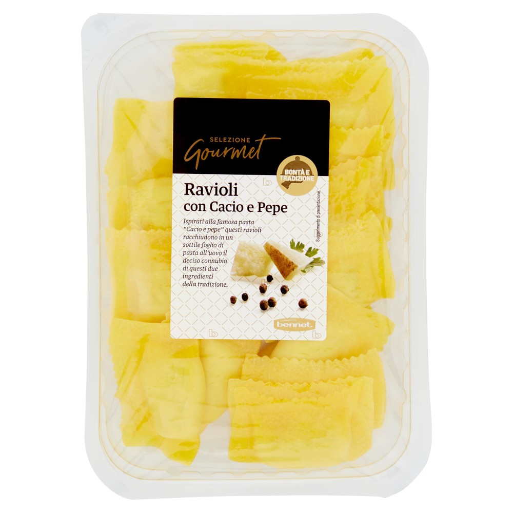 Ravioli Cacio E Pepe Selezione Gourmet Bennet - Foto 1