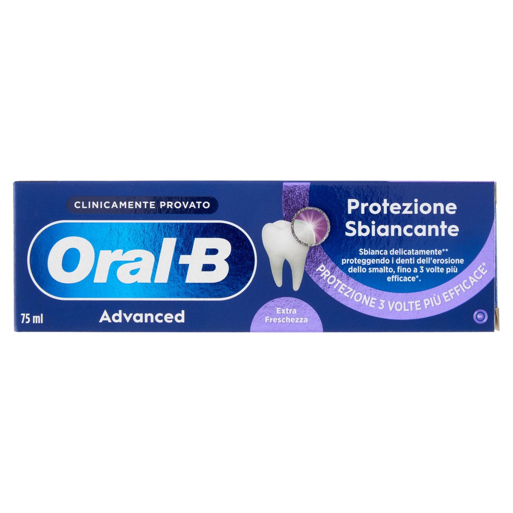 Dentifricio Oral-B Advanced Protezione Sbiancante - Foto 1