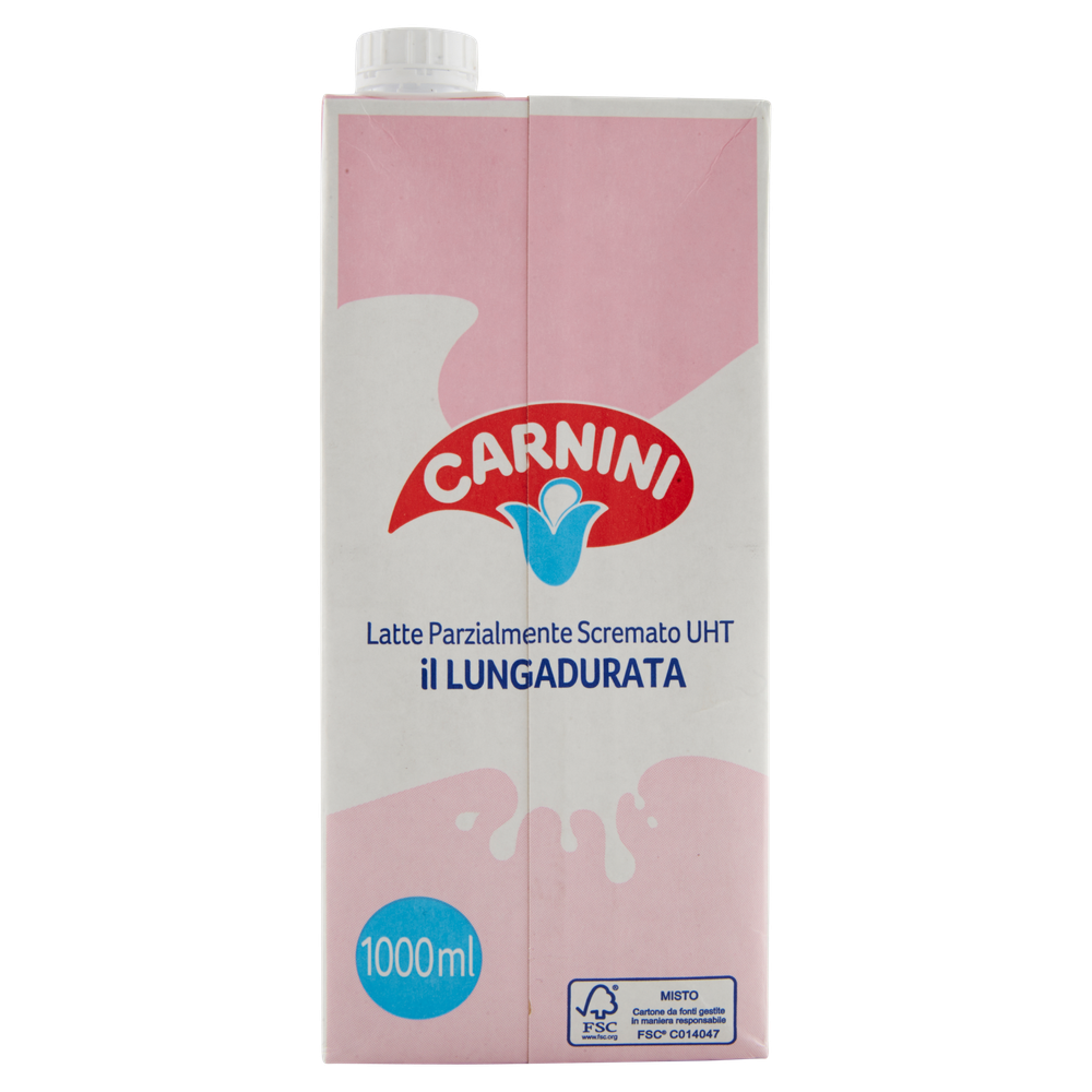 Latte Parzialmente Scremato Uht Carnini - Foto 3