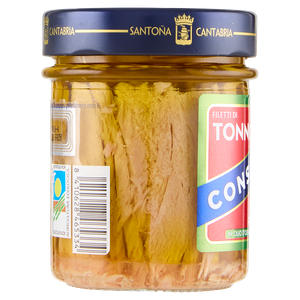 Filetto Di Tonno Bio In Olio Extra Vergine In Vaso Consorcio - Foto 2