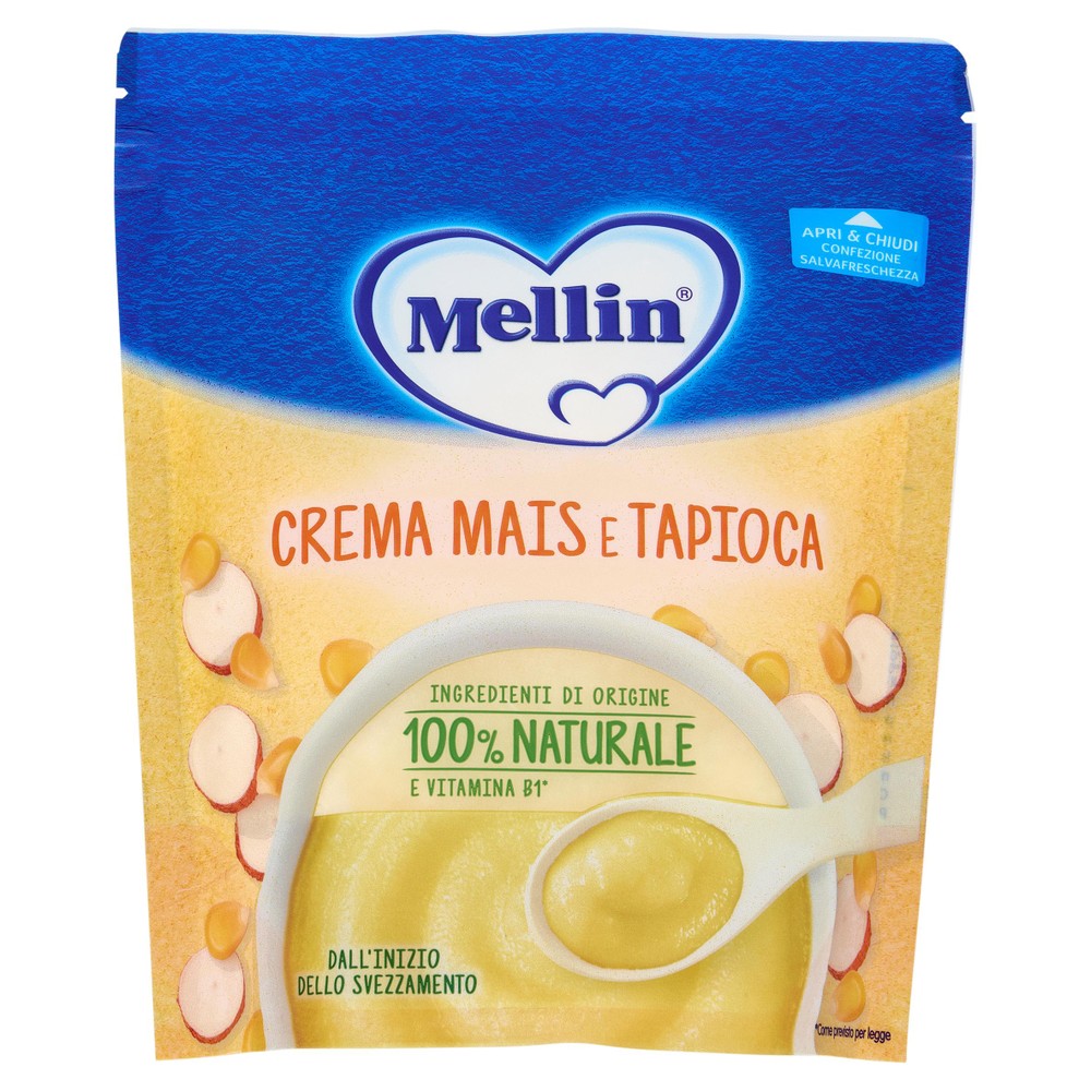 Crema Mais E Tapioca Dall'inizio Dello Svezzamento Mellin - Foto 1