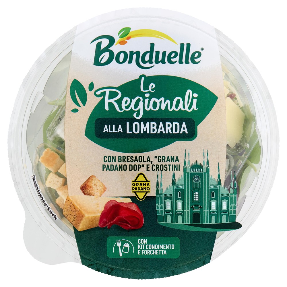 Insalata Regionale Lombarda Con Bresaola, Grana Padano Bonduelle - Foto 1