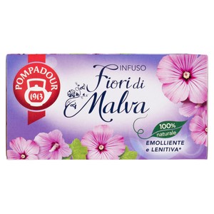 Infuso Ai Fiori Di Malva Senza Glutine 20x1,5g Bustine Pompadour - Foto 1
