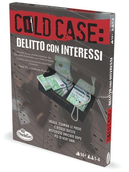 Gioco Cold Case 3 Delitto Con Interessi Thinkfun - Foto 1