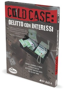 Gioco Cold Case 3 Delitto Con Interessi Thinkfun - Foto 1