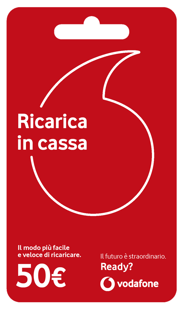 Vodafone Ricarica Virtuale 50 Euro - Foto 1