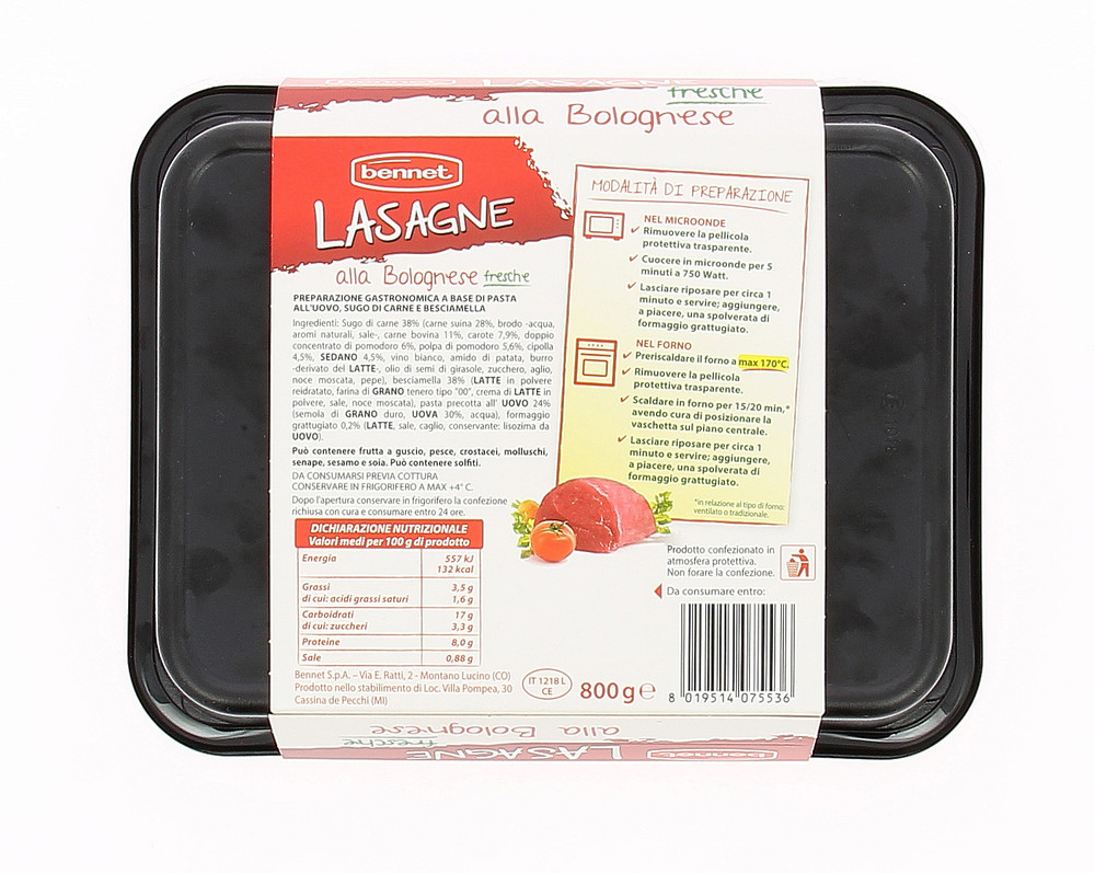 Lasagne Al Ragu'bennet - Foto 2