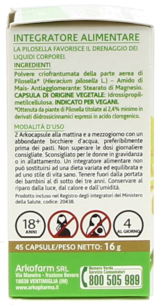 Akocapsule Pilosella Arkopharma - Foto 2