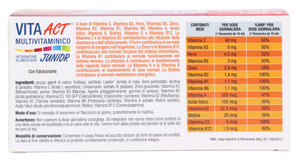 Vita Act Multivitaminico Junior Fiale - Foto 3