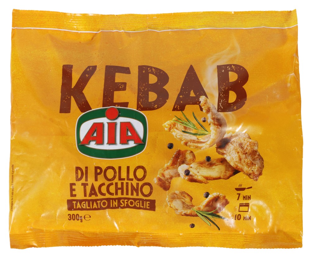 Kebab Pollo E Tacchino Surgelato Aia - Foto 1