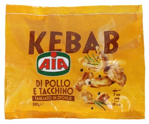 Kebab Pollo E Tacchino Surgelato Aia - Foto 1