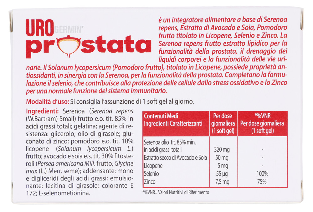 Pool Pharma Urogermin Prostata Softgel - Foto 3