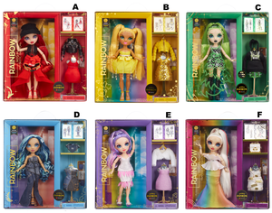 Bambola Rainbow Hight Fantastic Dolls Assortite