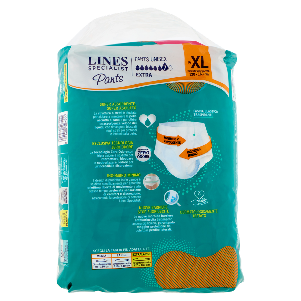 Lines Spec Pants Unisex Extra XLx7 - Foto 3