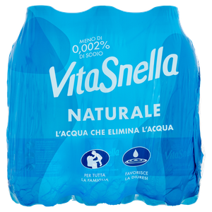 Acqua Naturale Vitasnella 6 Da L.0,5 - Foto 3