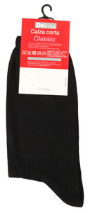 Calze Corte Uomo 42/44 Nero Maglia Liscia Delinea - Foto 2