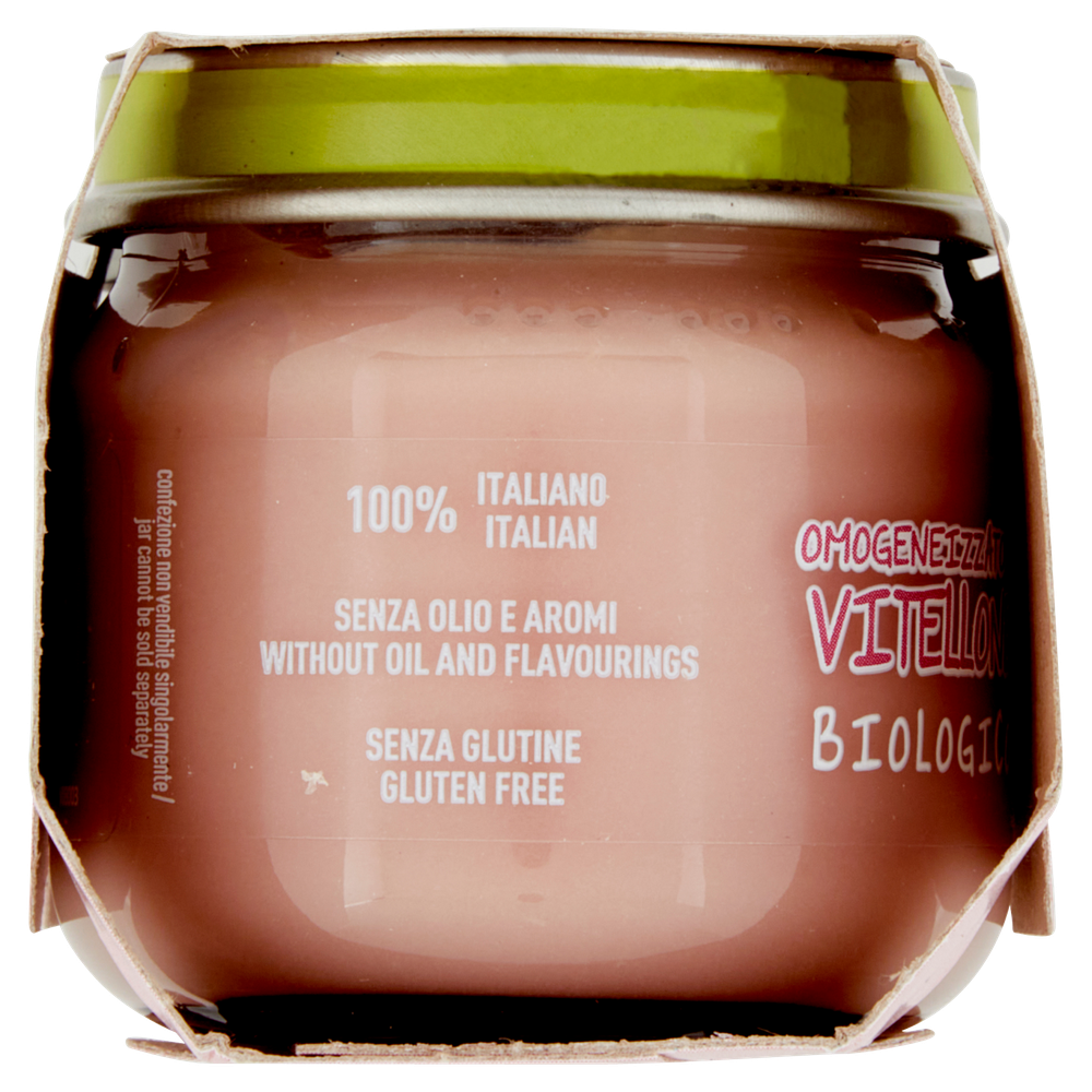 Omogeneizzato Di Vitellone Conf. Da 2 Alce Nero - Foto 2