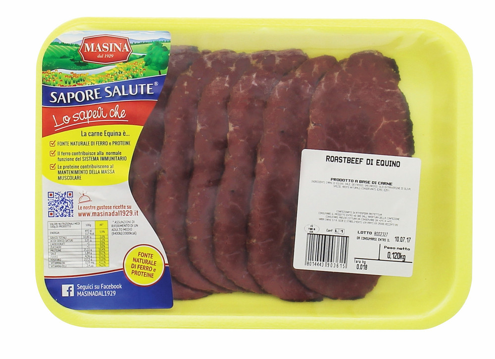 Roastbeef Equino A Fette