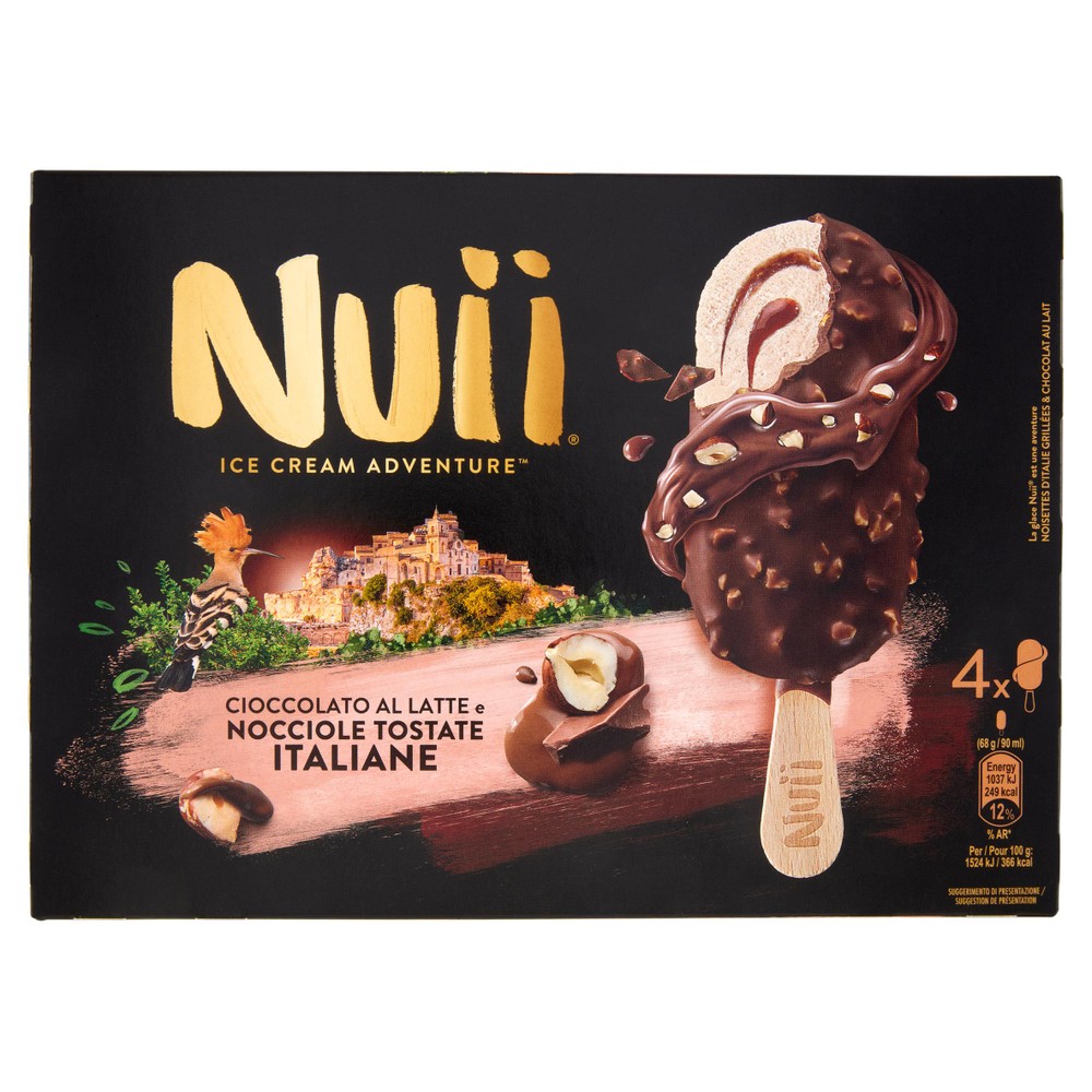 Gelato Nuii Nocciole Italiane - Foto 1