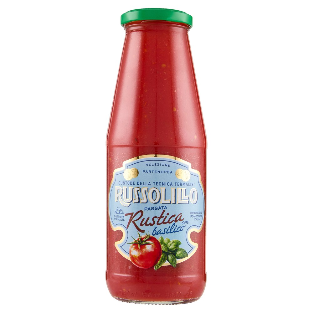 Passata Rustica Di Pomodoro Con Basilico Russolillo - Foto 1
