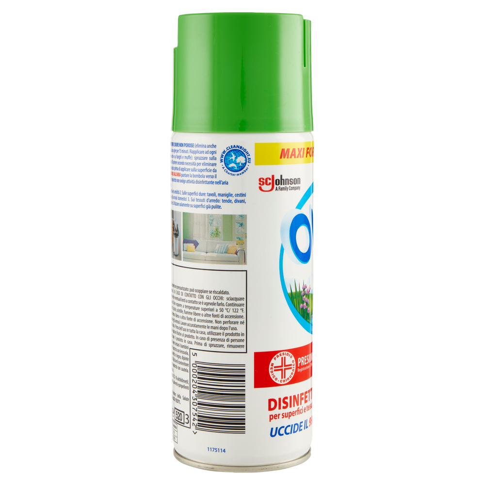 Oust 3in1 Spray Disinfettante Superfici E Tessuti Fragranza Open Air - Foto 2
