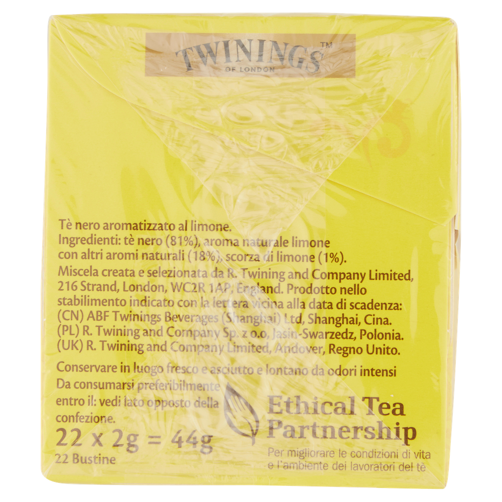 Tea Twinings Classics Lemon Scented 20 Filtri