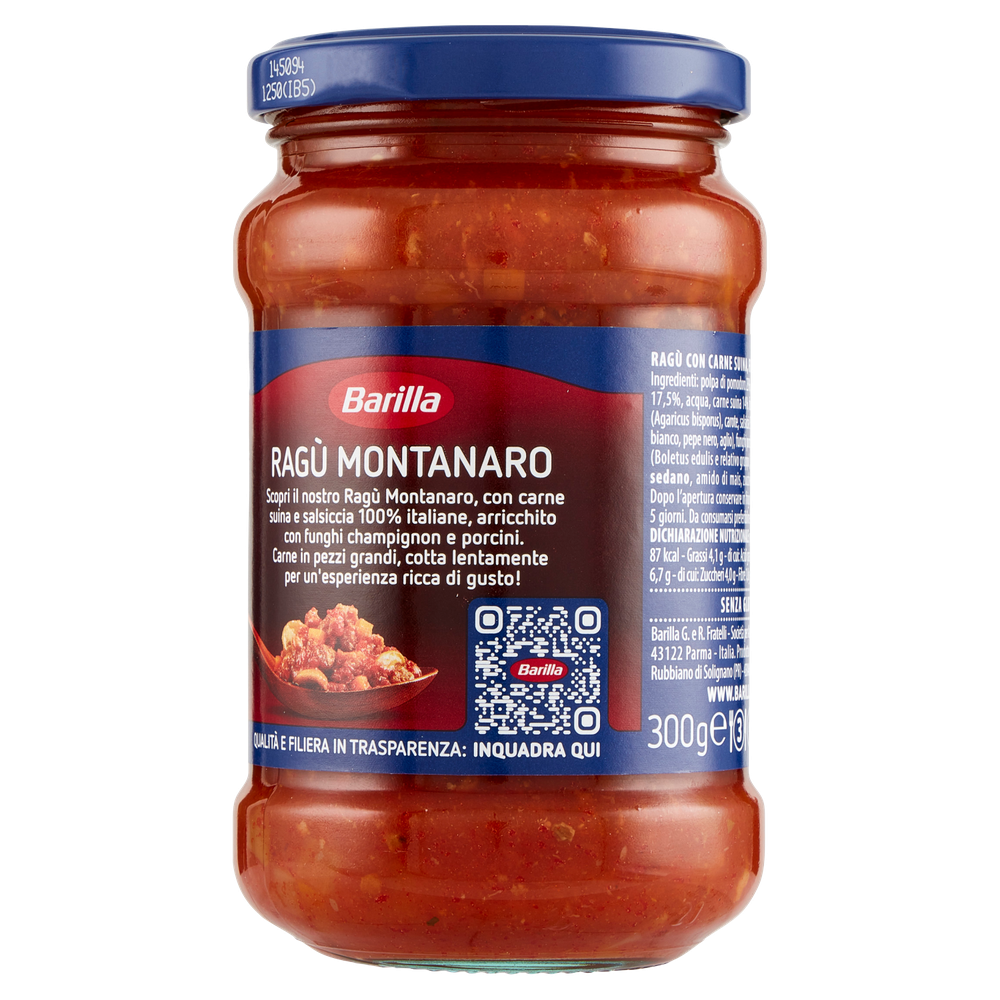 Ragu' Montanaro Con Funghi Senza Glutine Barilla - Foto 3