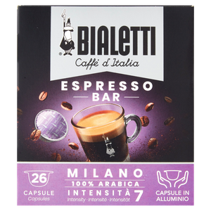 Caffè D'italia Espresso Bar Milano Capsule 26pz Bialetti - Foto 2