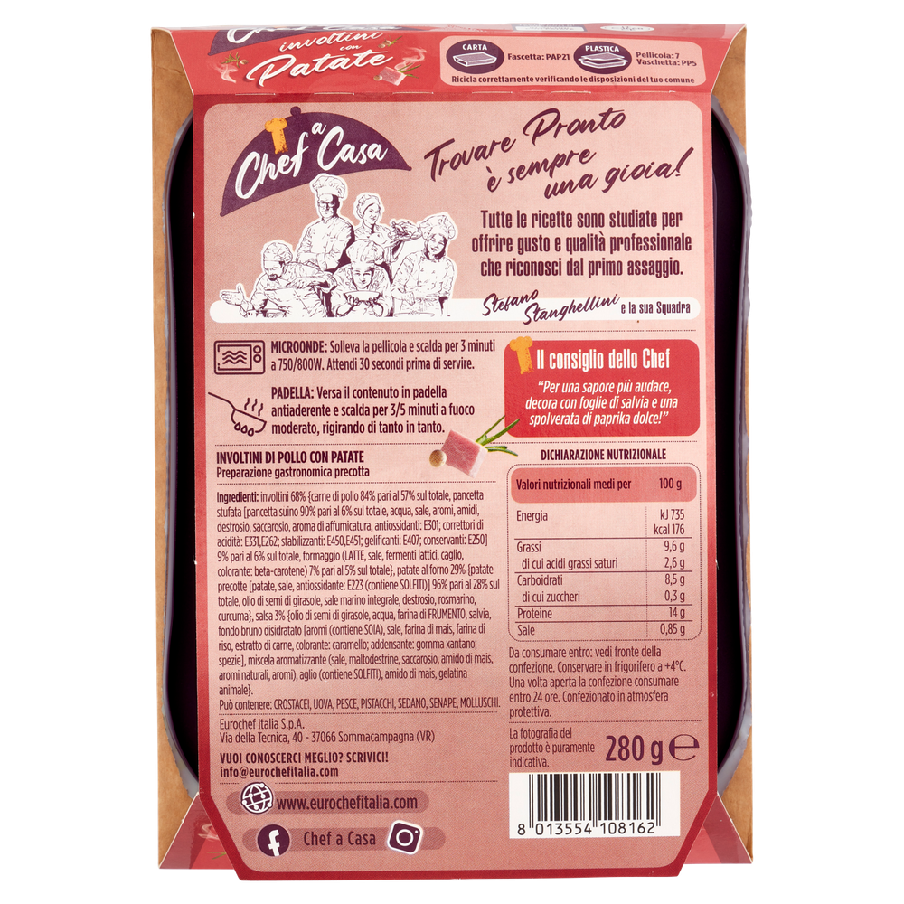 Involtino Di Pollo Con Patate Lo Chef A Casa - Foto 3
