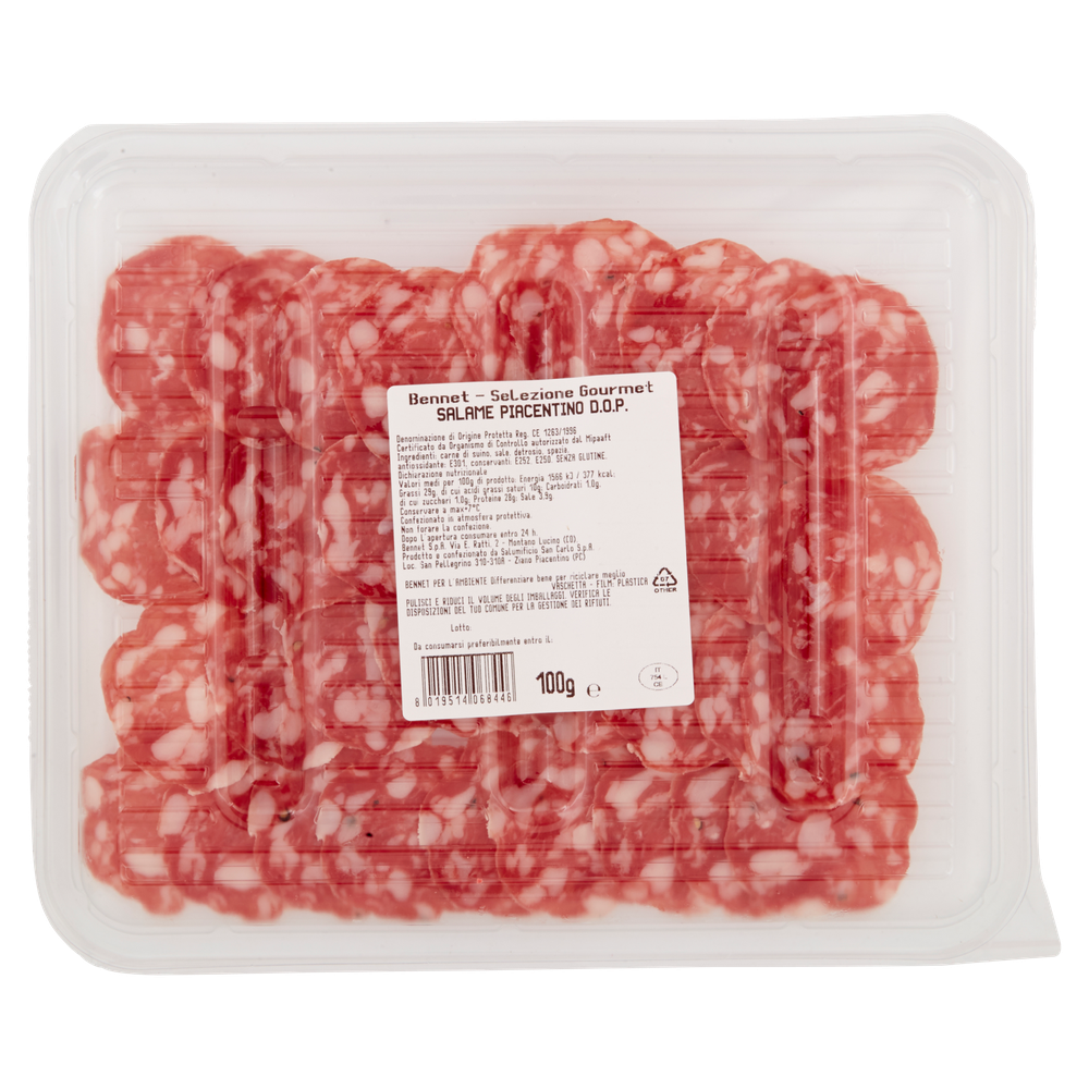 Salame Piacentino Dop Selezione Gourmet Bennet - Foto 3