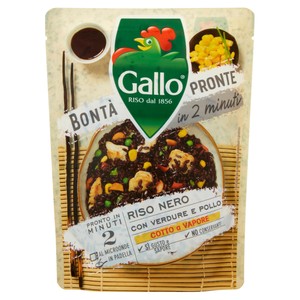 Riso Nero Con Verdure E Pollo Bonta' Pronte Riso Gallo - Foto 1